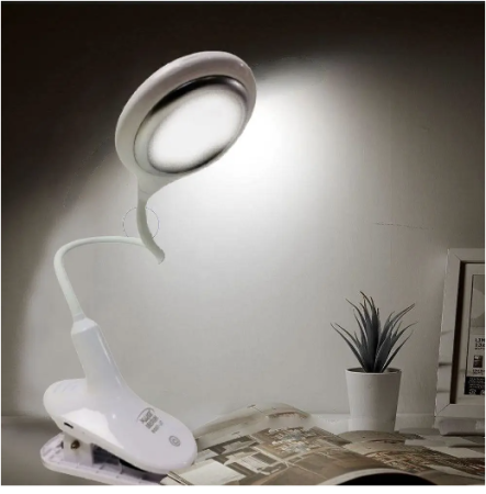 Настольная LED лампа аккумуляторная на прищепке Светильник TL-1009 / акк Настольная LED лампа аккумуляторная на прищепке Светильник TL-1009 / акк