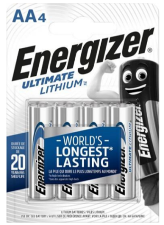 Батарейка Energizer Ultimate AA (LR6) Lithium Батарейка Energizer Ultimate AA (LR6) Lithium