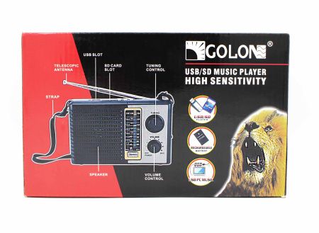 Радиоприёмник Golon RX-F10UR Радиоприёмник Golon RX-F10UR