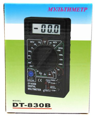 Мультиметр DT-830В (Тестер) Мультиметр DT-830В (Тестер)