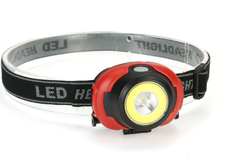 Налобный фонарь PL-010, COB, 3xAAA Налобный фонарь PL-010, COB, 3xAAA