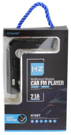 FM Модулятор для Авто HZ H13BT, Bluetooth, MP3, USB, AUX FM Модулятор для Авто HZ H13BT, Bluetooth, MP3, USB, AUX