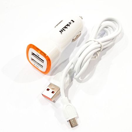 Автомобильное зарядное устройство USB x 2 Dekkin DK-35 Автомобильное зарядное устройство USB x 2 Dekkin DK-35