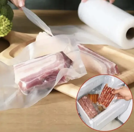 Пакеты для вакууматора пищевые VACCUM BAG,15см, 8227 Пакеты для вакууматора пищевые VACCUM BAG,15см, 8227